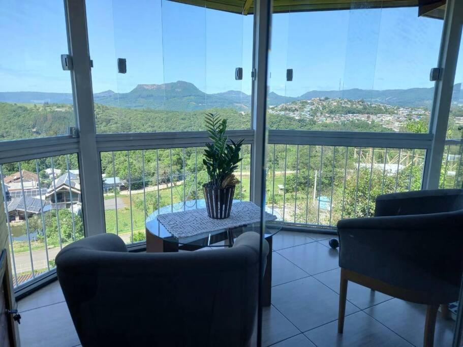 Apartamentos Temporada Vista Do Vale Gramado Esterno foto